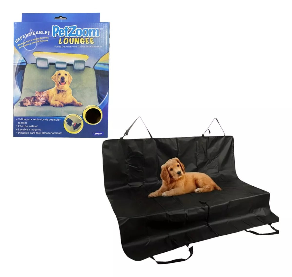 Funda Cubre Asiento Auto Para Mascotas